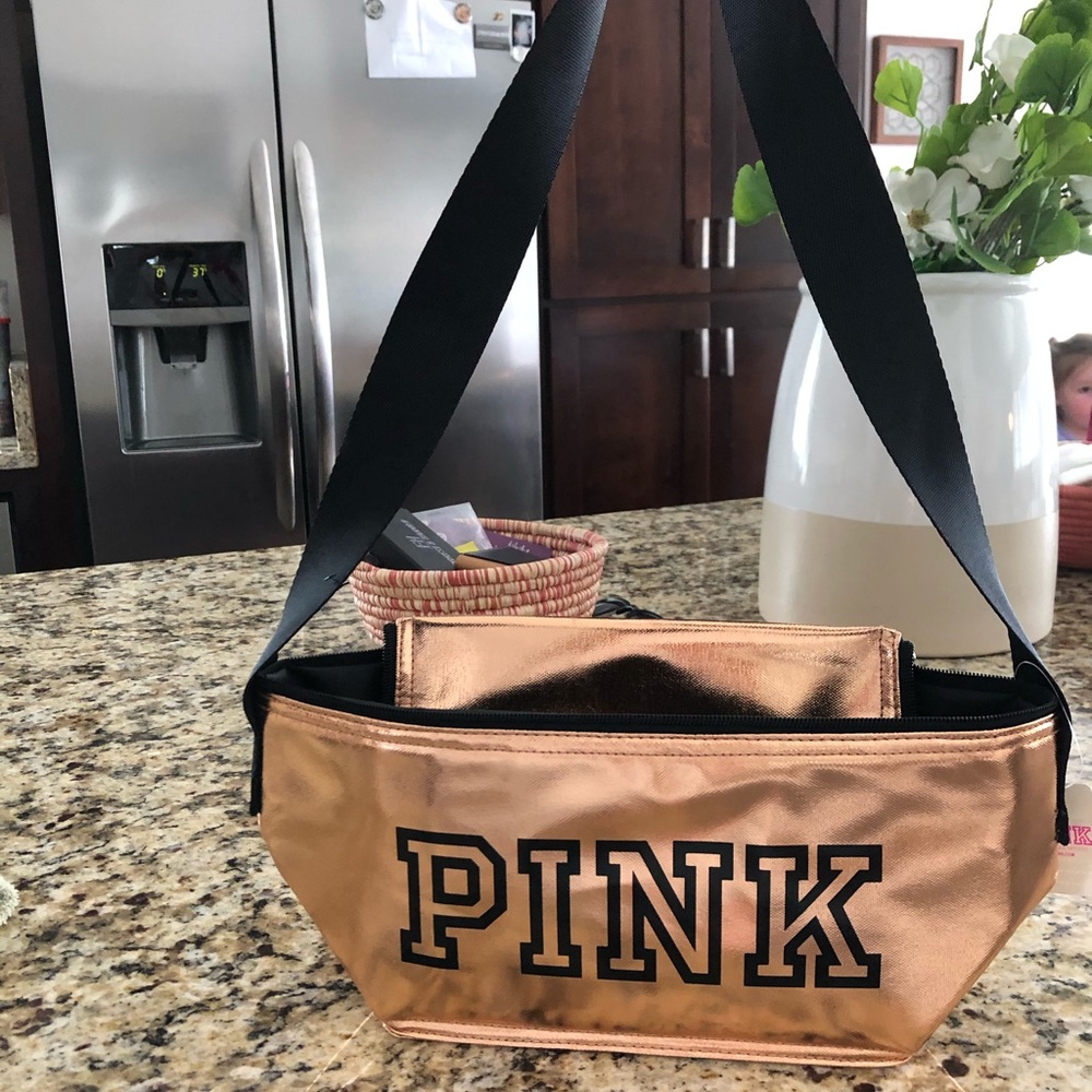 PINK lunch bag
